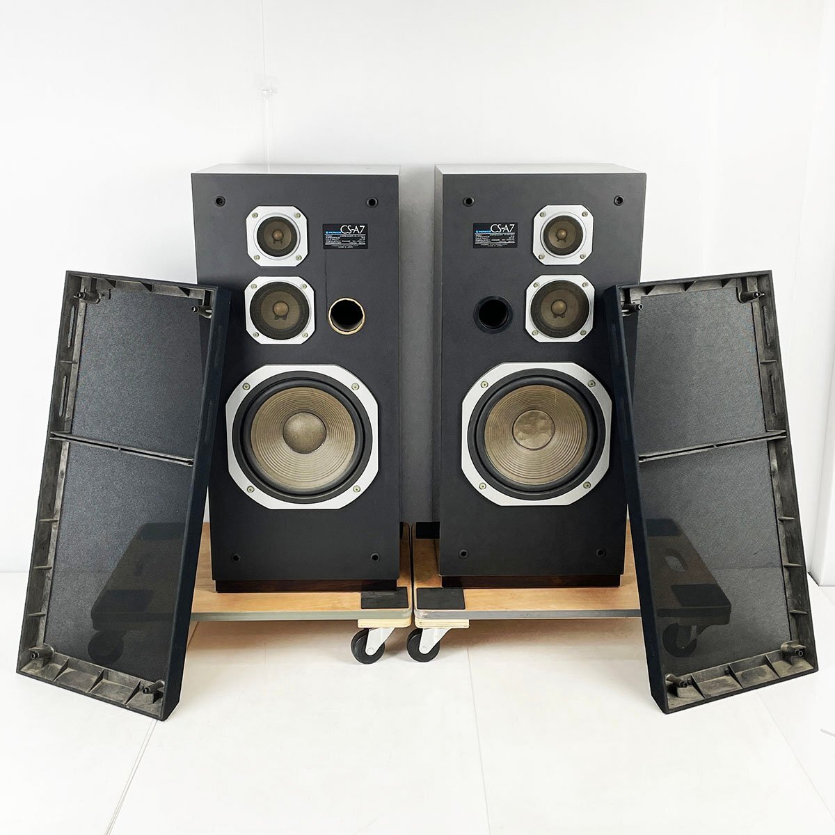 引取限定 ジャンク扱い PIONEER パイオニア 3WAY スピーカー CS-A7 左右 ペア◆広島県福山市 [R12687]