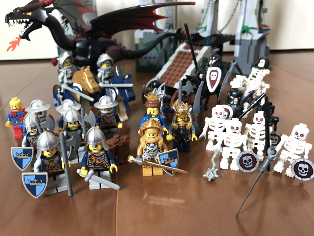 レゴ LEGO キャッスル castle 7094 King's Castle Siege 7009 The Final Joust 7079 Drawbridge Defense まとめて　大量　ジャンク