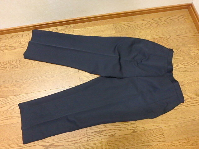 n410y　SDB　パンツ　紺色　ネイビー　ズボン　サイズ11　レディース　女性用　婦人服　(24-1001-1)_画像1