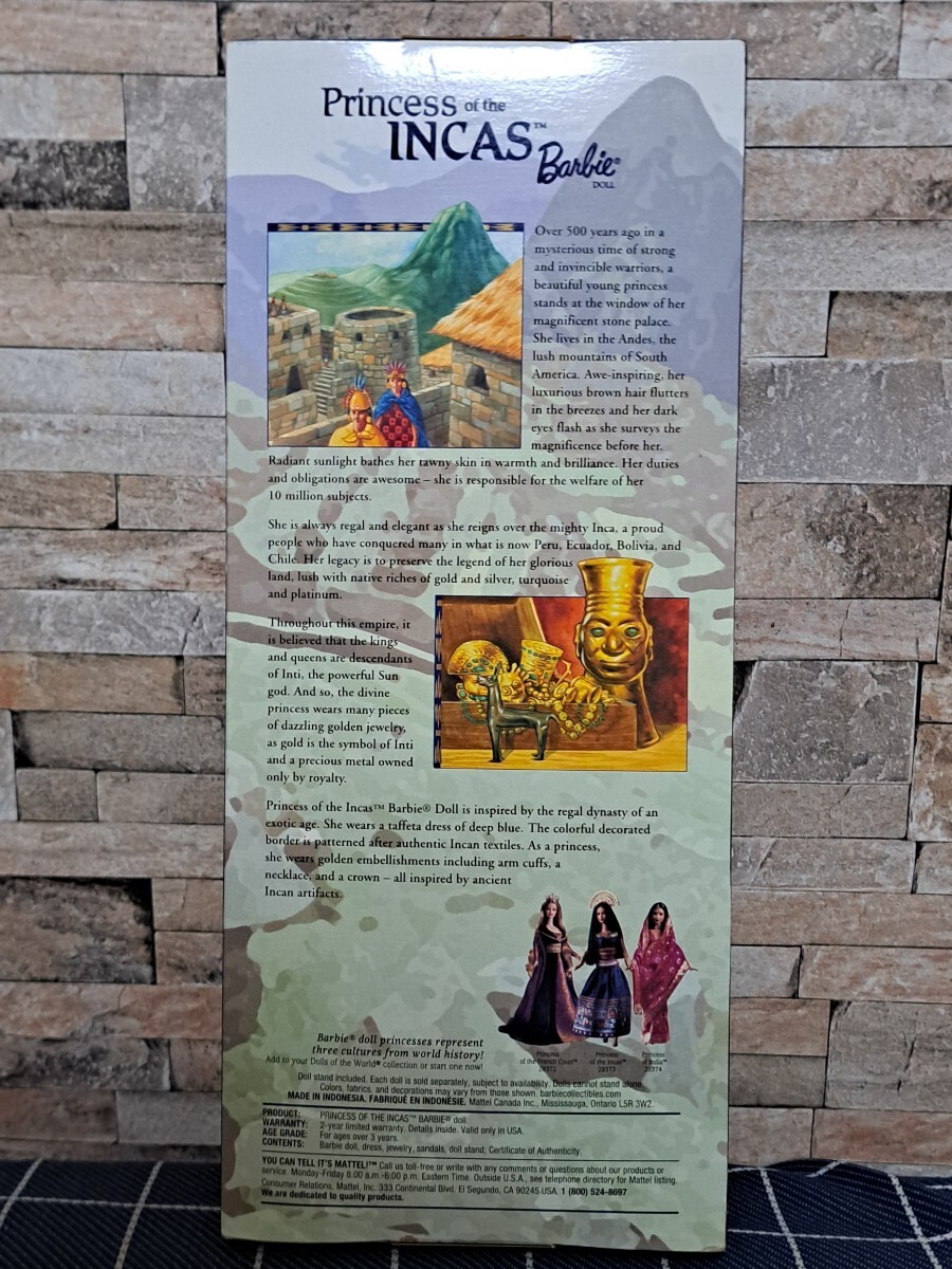 未開封 プリンセス オブ ジ インカ バービー Barbie DOLL