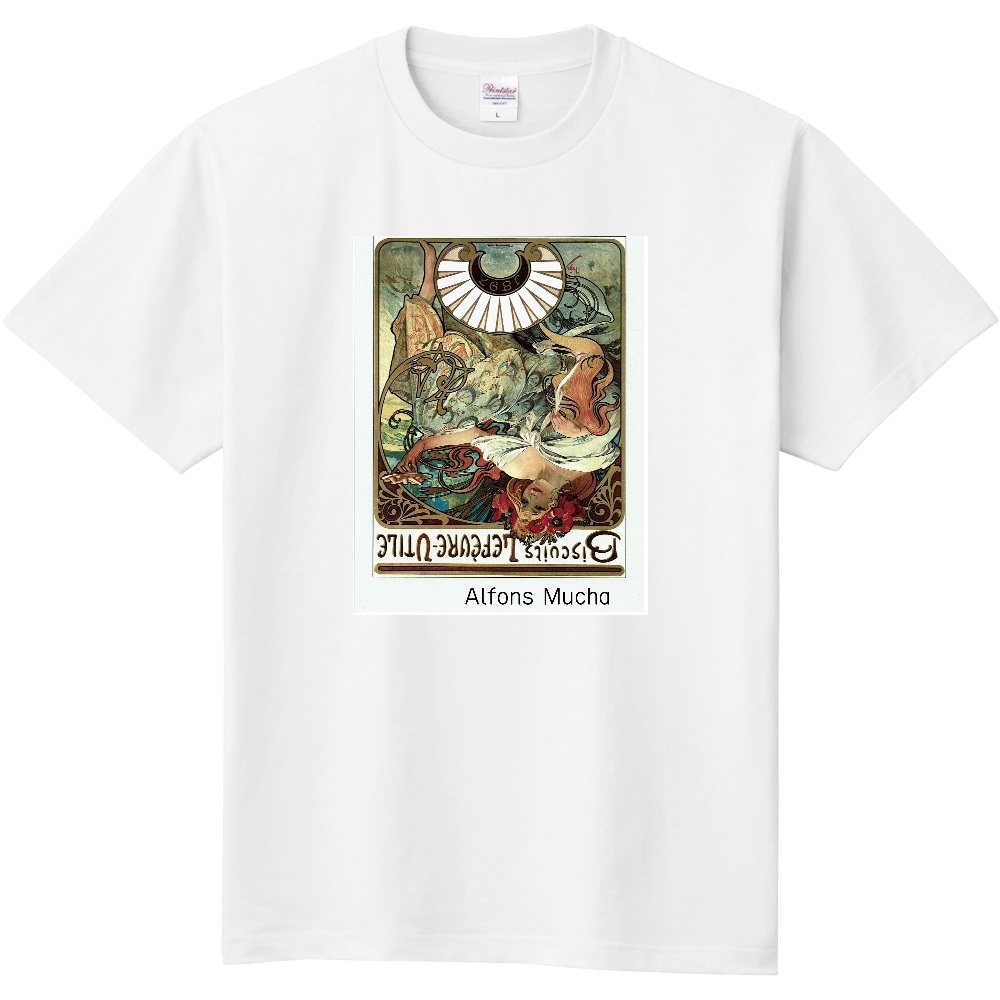 No7 -65アルフォンス・ミュシャ-4　Tシャツ（標準）サイズ　M