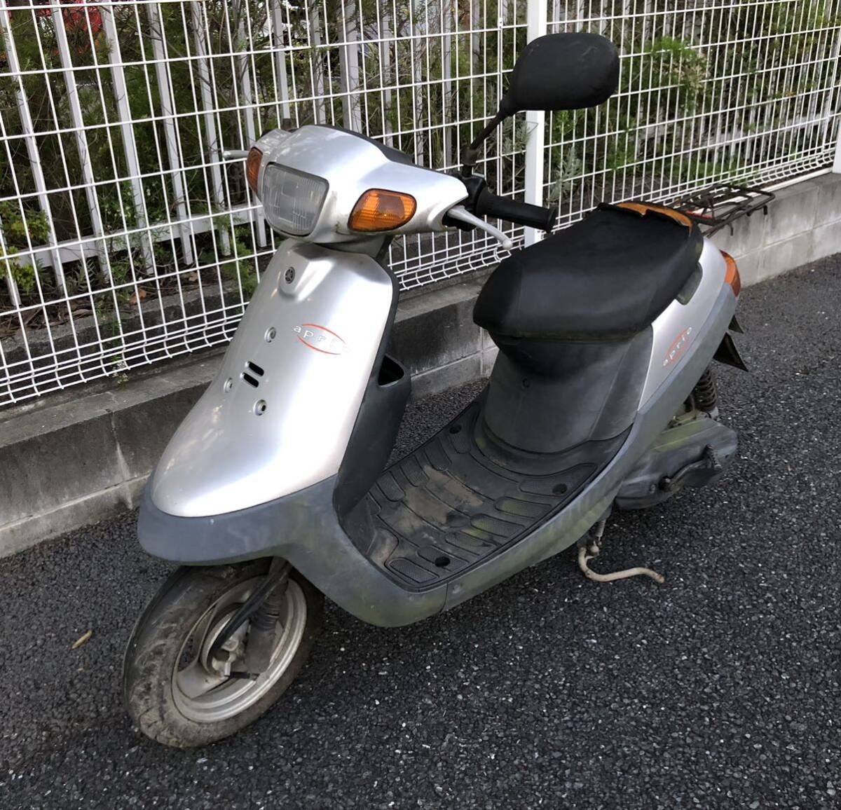 SA11J ジョグアプリオ ヤマハ JOGアプリオ 不動 長期放置 部品取り車 
