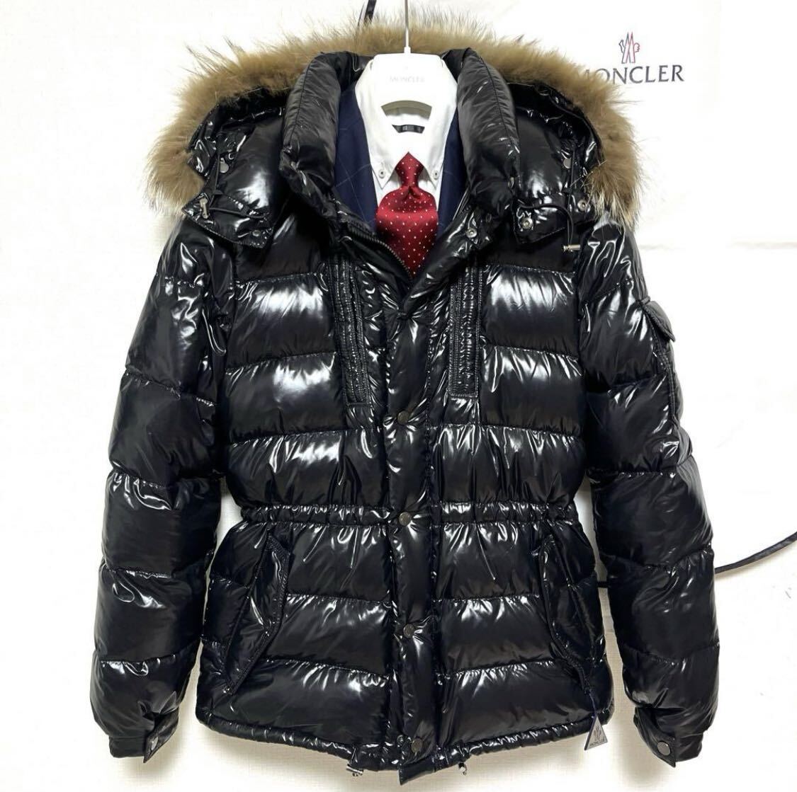 絶版大人気モデル】MONCLER ROD ロッド シャイニーブラック 絶版大人気モデル】MONCLER ROD ロッド シャイニーブラック