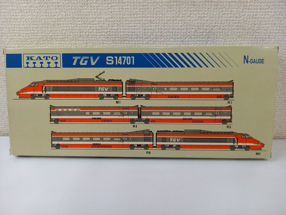 KATO TGV S14701 デジェヴェ フランス国鉄 鉄道模型 6両セット Nゲージ