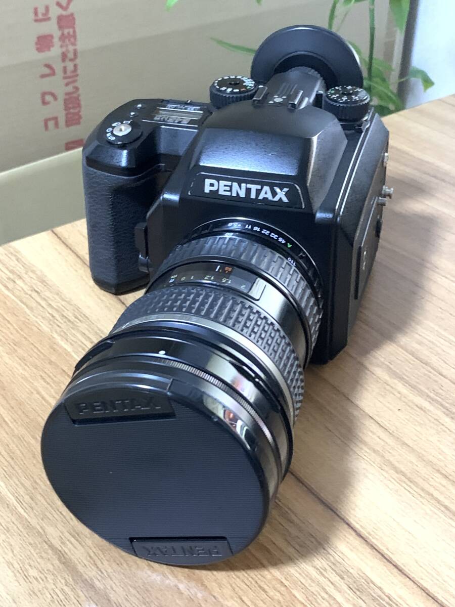 古カメラ Pentax 645N Zoom レンズ付|中判 古カメラ Pentax 645N Zoom レンズ付|中判