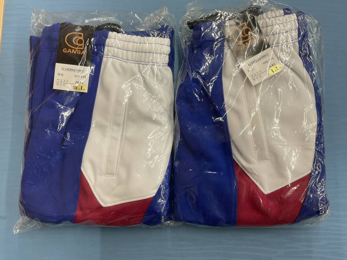 LL ダービースター 大きい 體操著 體操服 ロング パンツ レトロ ジャージ 下 激レア トリコロール ☆ 即決 早い者勝ち 送料無料 ☆
