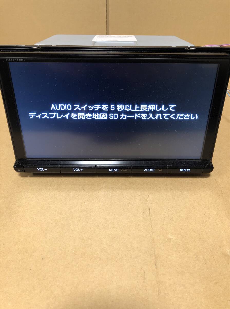 トヨタ純正9インチナビ NSZT-Y66T ジャンク トヨタ純正9インチナビNSZT-Y66T ジャンク