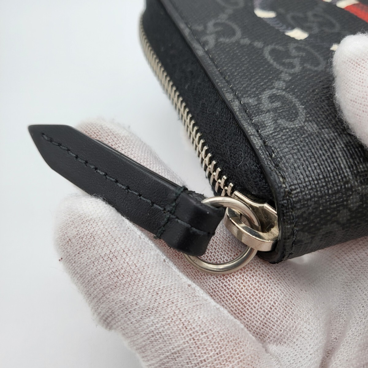 GUCCI グッチ キングスネーク ヘビ 蛇 ラウンドファスナー 長 GUCCI グッチ キングスネーク ヘビ 蛇 ラウンドファスナー 長