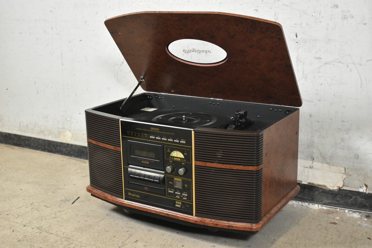 DENON デノン GP-S50 CD/カセット/ラジオ/レコードプレーヤー