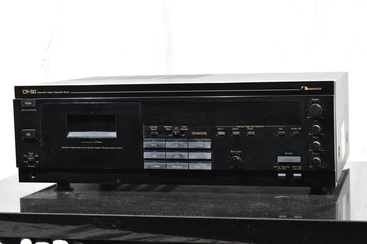 Nakamichi/ナカミチ カセットデッキ CR-50【ジャンク品】
