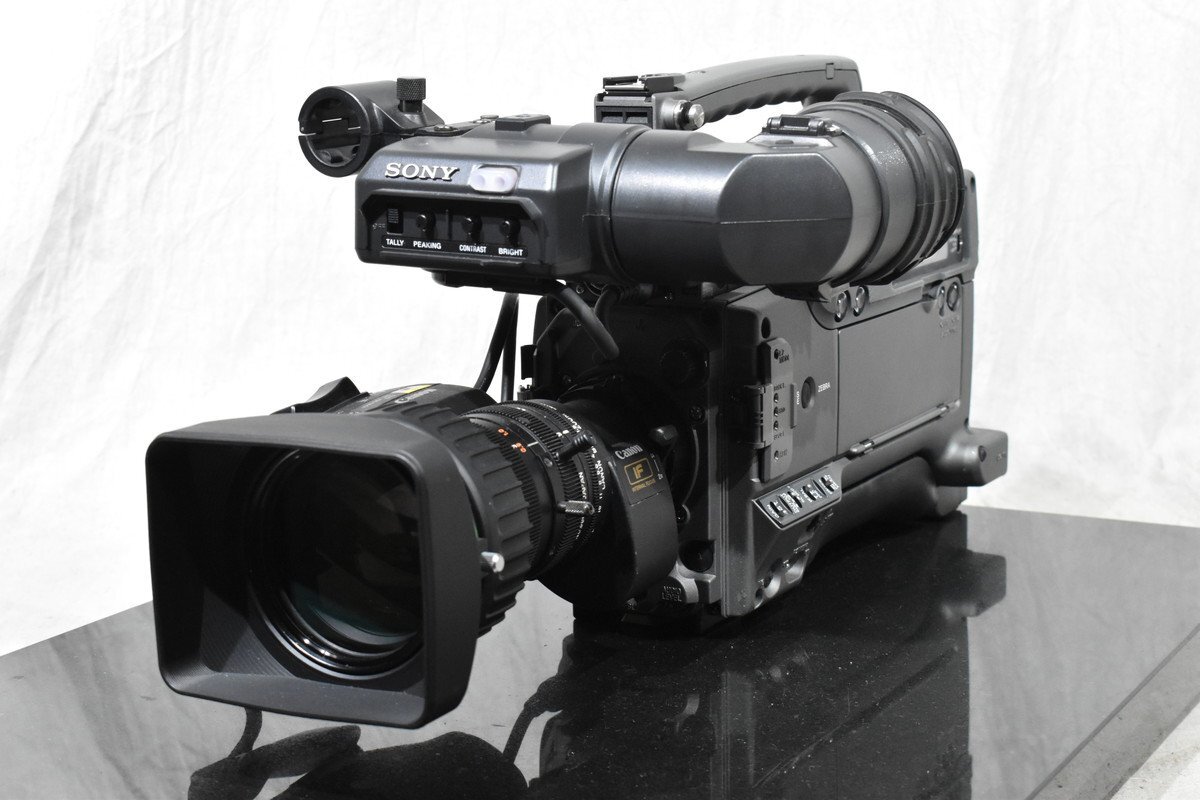 SONY 業務用 ビデオ カメラ DSR-500WS+CANON J9ax5.2 ジャンク?