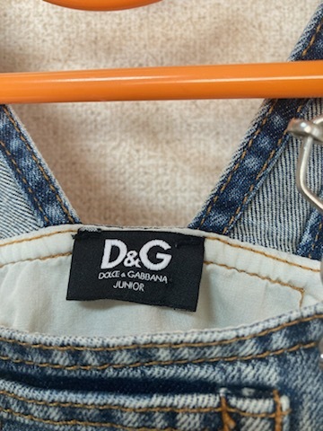 ★DOLCE&GABBANA★オーバーオール★サロペット★デニム★美品★サイズ 60cm★即決