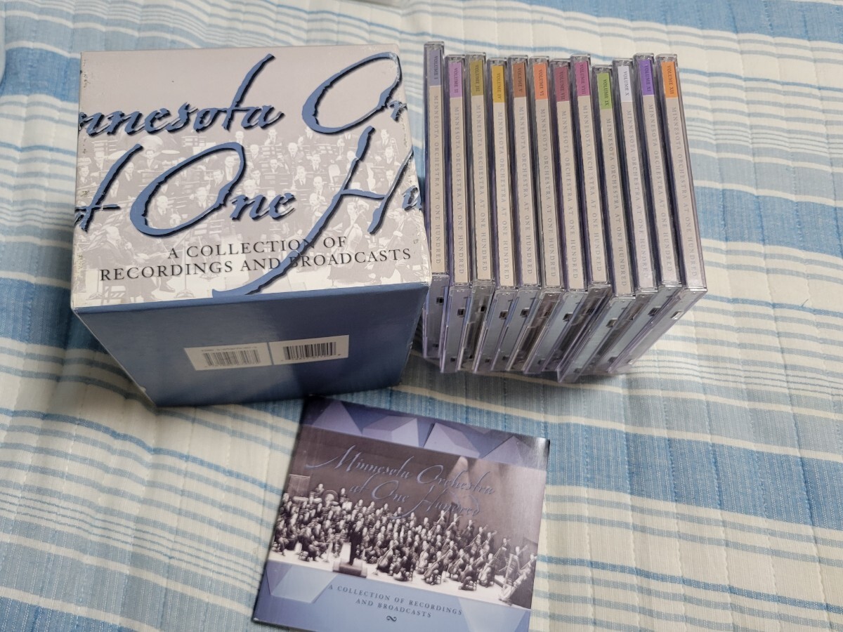ミネソタ管弦楽団　100周年記念ボックス　MINESOTA ORCHESTRA輸入盤12枚組CD