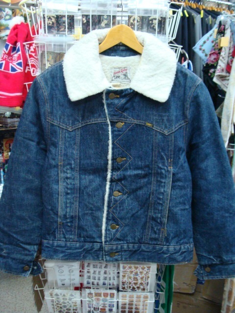 [ царапина * загрязнения есть *80s]Lee Lee storm rider Denim жакет ( размер неизвестен ) USA производства 