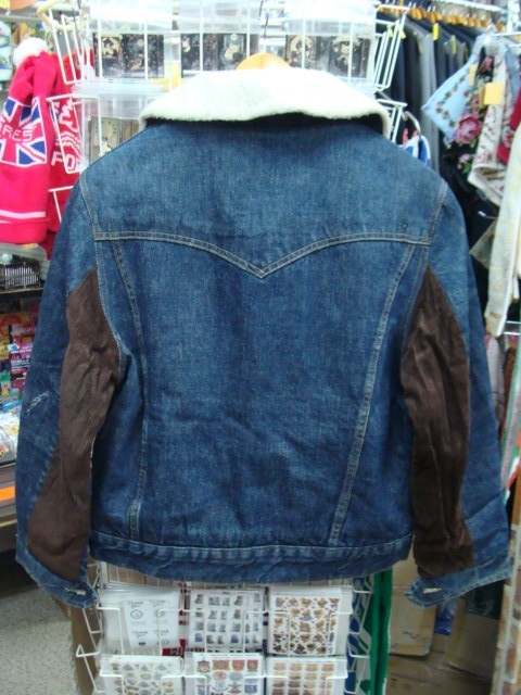 [ царапина * загрязнения есть *80s]Lee Lee storm rider Denim жакет ( размер неизвестен ) USA производства 