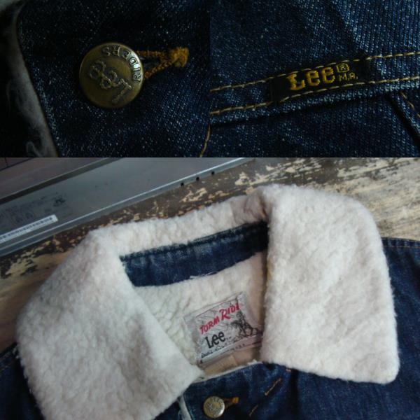 [ царапина * загрязнения есть *80s]Lee Lee storm rider Denim жакет ( размер неизвестен ) USA производства 