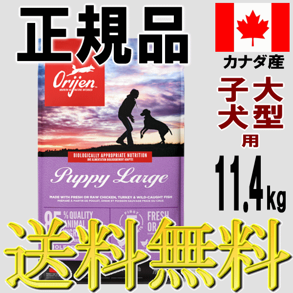 オリジン ドッグフード パピーラージ 子犬用 11.4kg 評判 種類 正規代理店 正規品 販売店 ブリーダーパック 大容量 大型犬