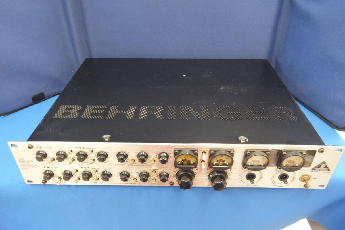 ジャンク品 BEHRINGER T1952 真空管 コンプレッサー ☆BEHRINGER☆TUBE COMPOSER☆T1952