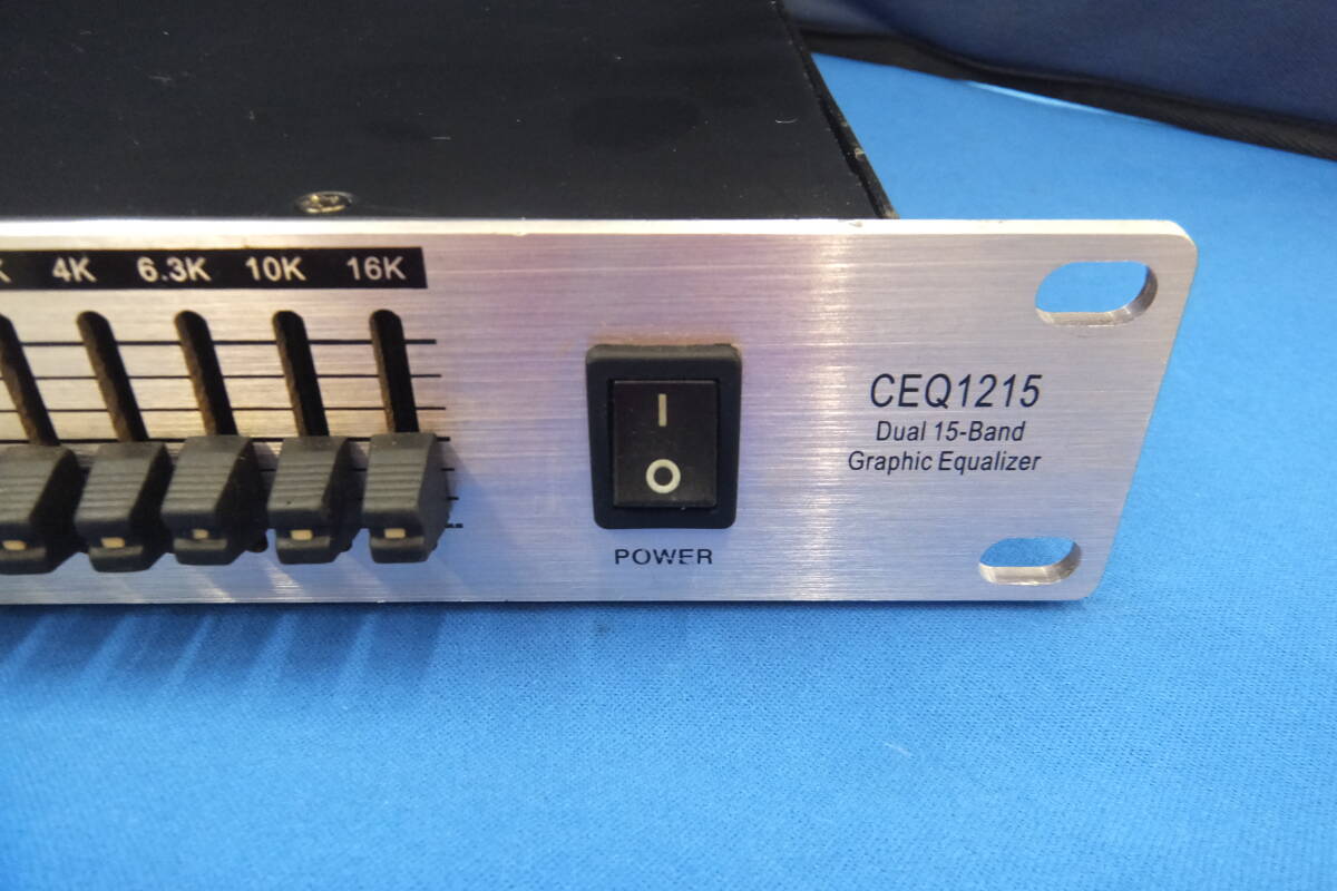 アンプ CLASSIC Pro CEQ231FL CLASSIC PRO / グラフィックイコライザー CEQ231FL - YouTube