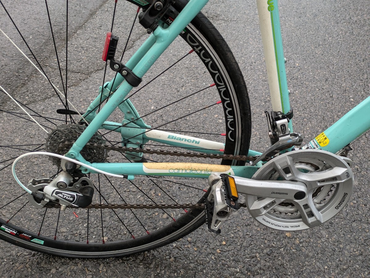 Bianchi camaleonte sport クロスバイク アルミフレーム Bianchi camaleonte sport クロスバイク アルミフレーム