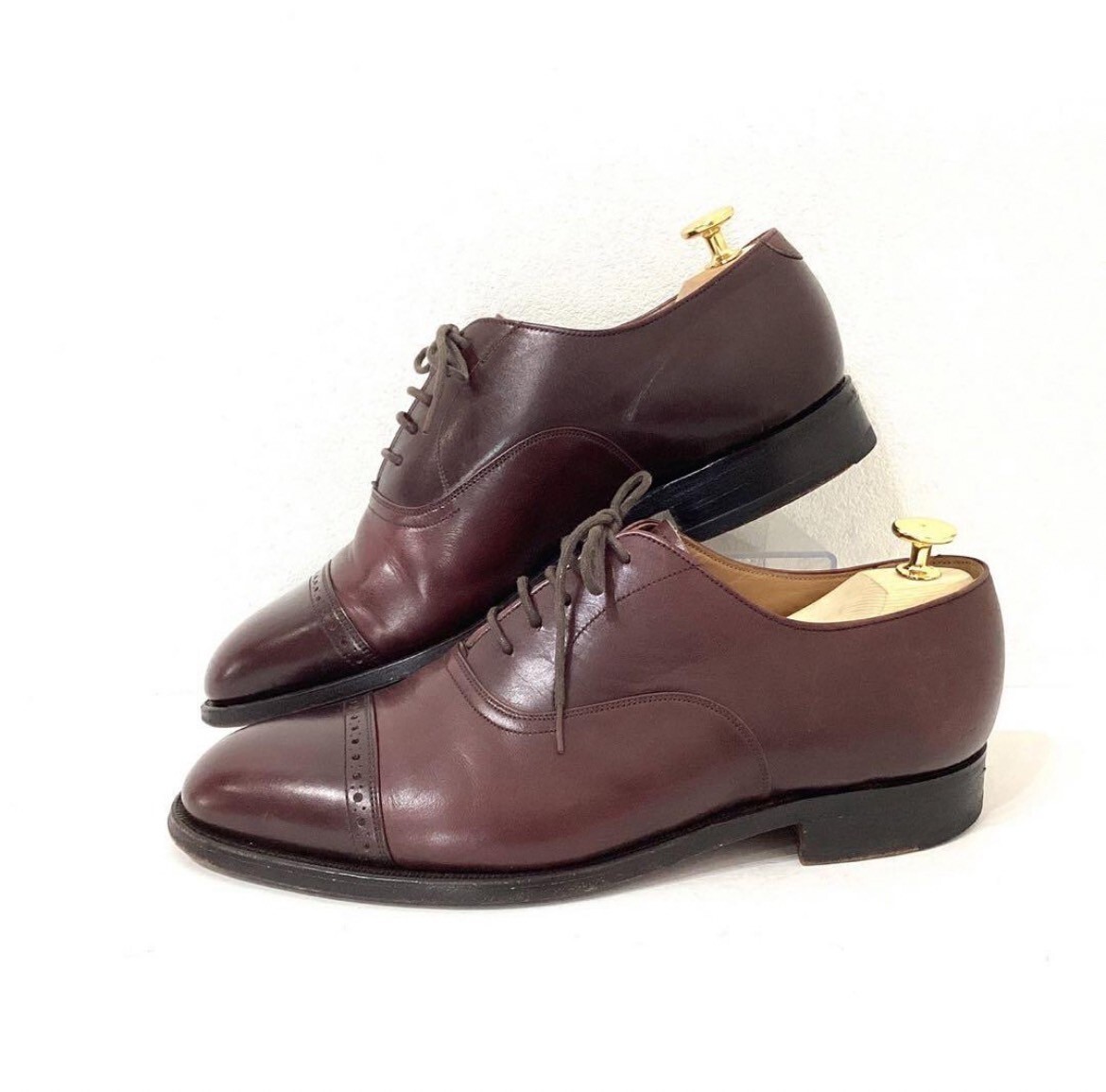 極美品 REGAL リーガル ストレートチップ 内羽根式 ビジネス 極美品 REGAL リーガル ストレートチップ 内羽根式 ビジネス