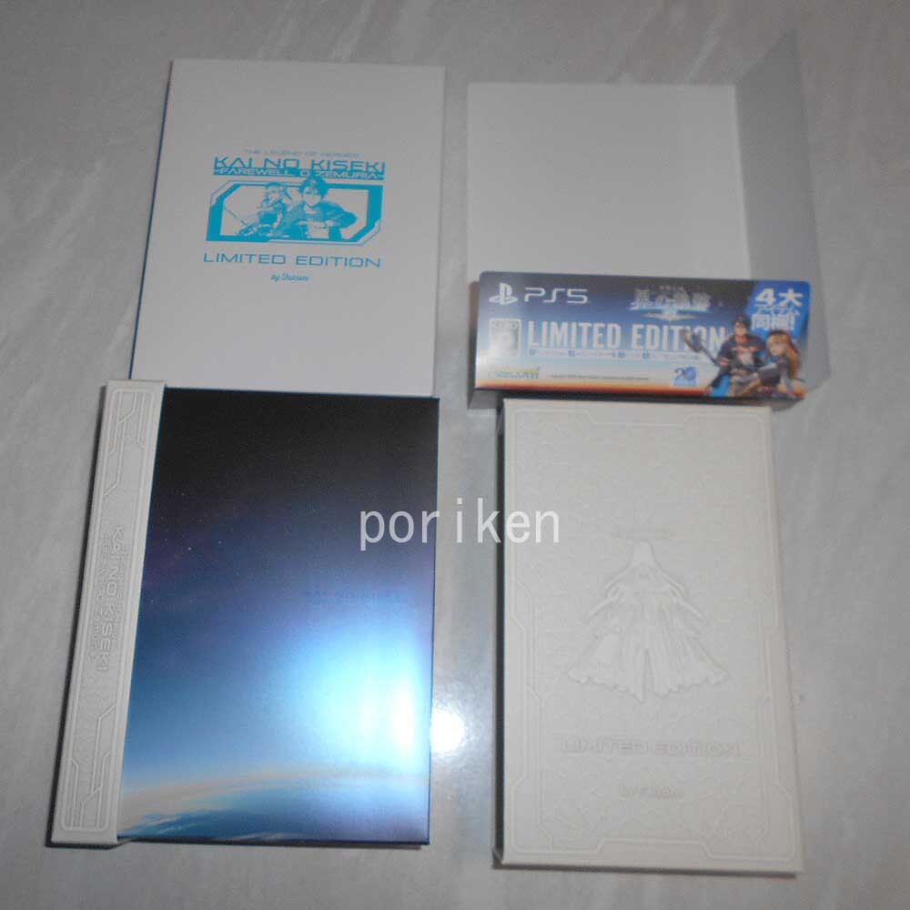 ●英雄伝説 界の軌跡/Limited Edition特典のみ サントラmini，メタリックカード，ピンズ，ゼムリアBGM集 ※ソフトなし※/検:CD DLC 限定版