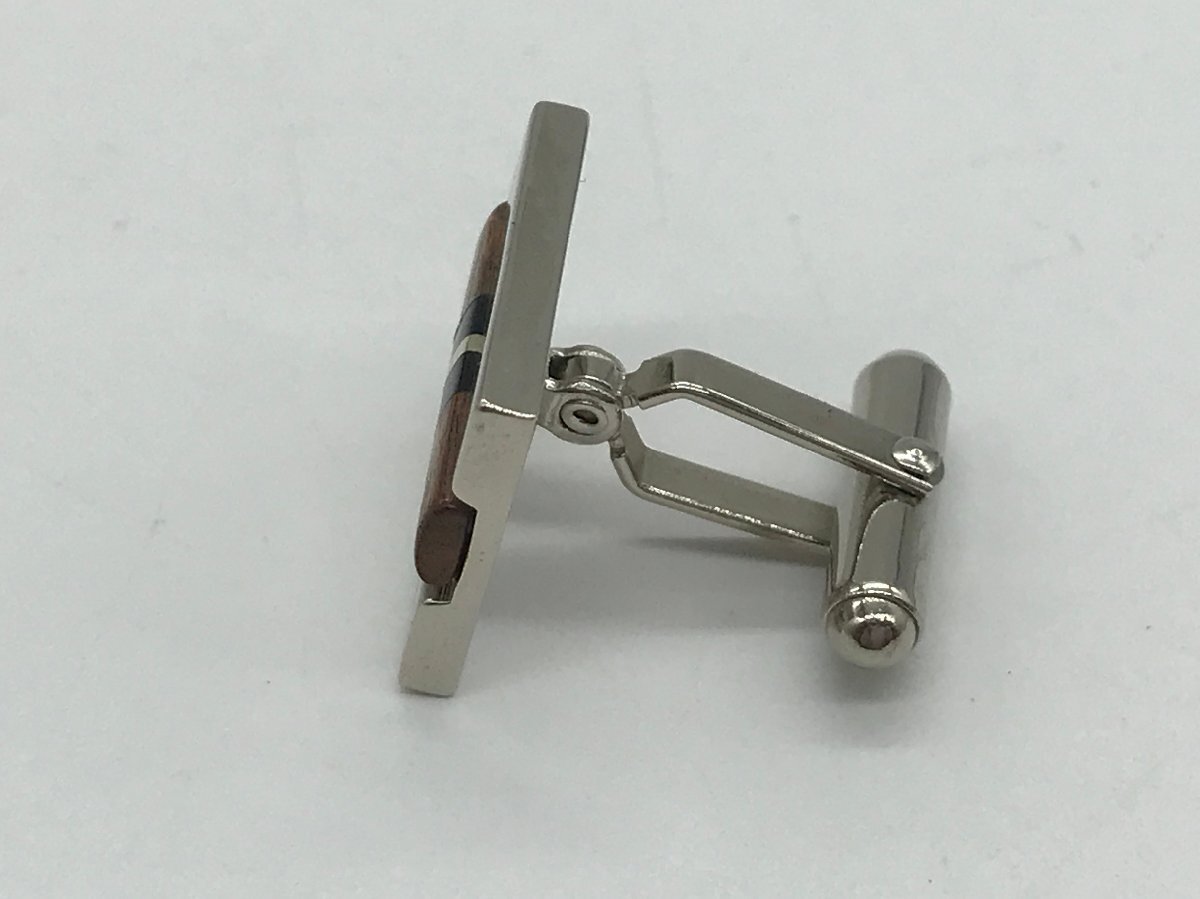 #[YS-1] Christian * Dior Christian Dior запонки #sk одежда 4 угол оттенок серебра × чай оттенок коричневого [ включение в покупку возможность товар ]K#