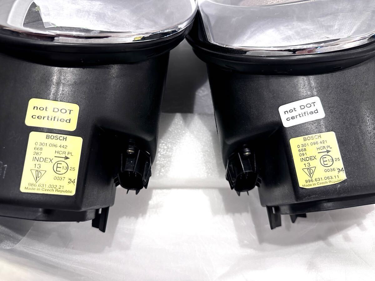 極美品/破損無 希少 ASSY ポルシェ 911 996 986 GT3 ボクスター ヘッドライト 左右 純正 ハロゲン ランプ ヘッドランプ ライト 前期 左 右_画像7