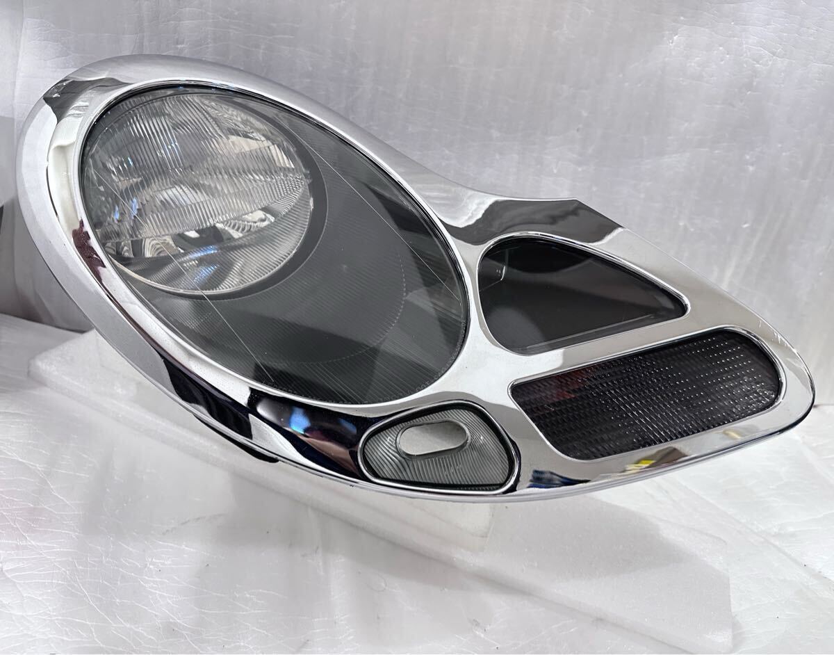 極美品/破損無 希少 ASSY ポルシェ 911 996 986 GT3 ボクスター ヘッドライト 左右 純正 ハロゲン ランプ ヘッドランプ ライト 前期 左 右_画像2