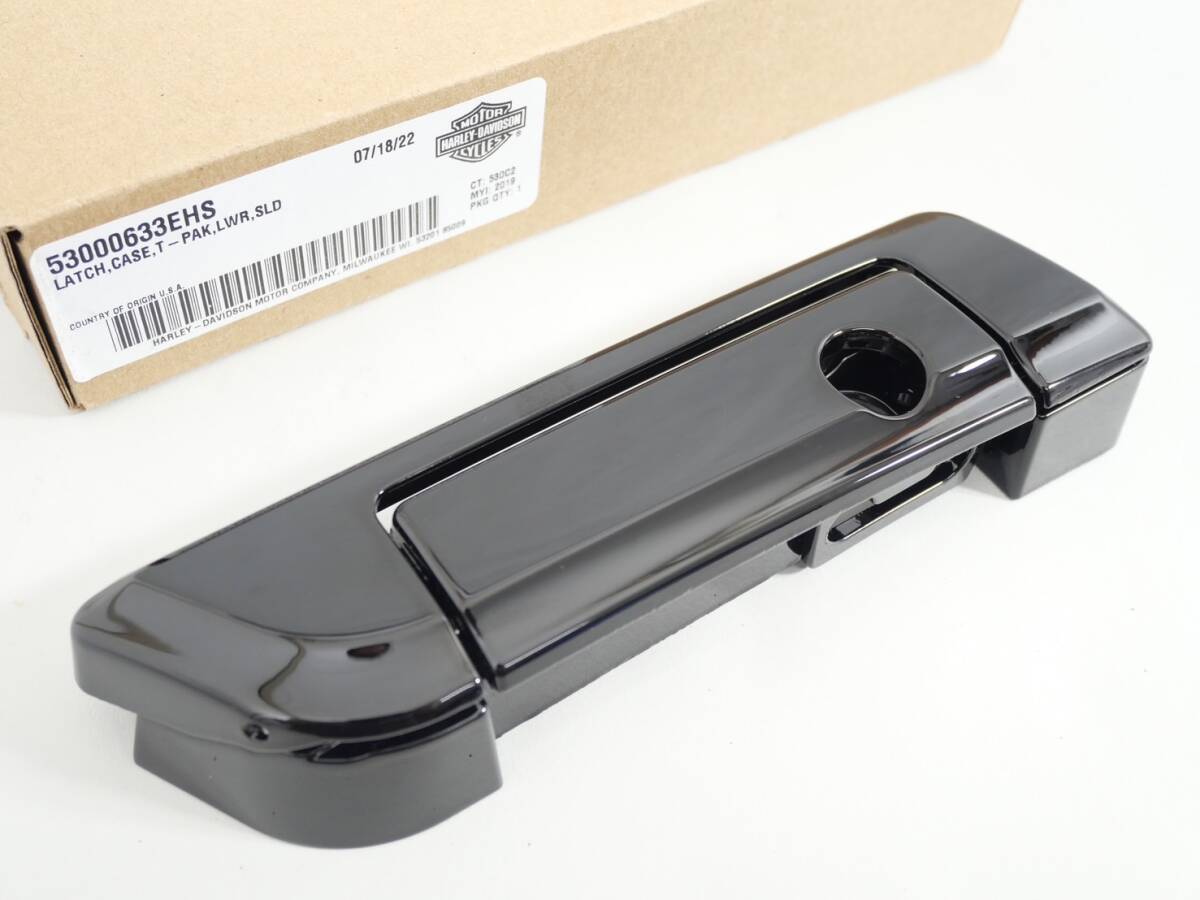 s16 新品! ハーレーダビッドソン 純正 ツアーパック ラッチアッセンブリ ツーリング カバー FLHT FLTR FLHX FLHR