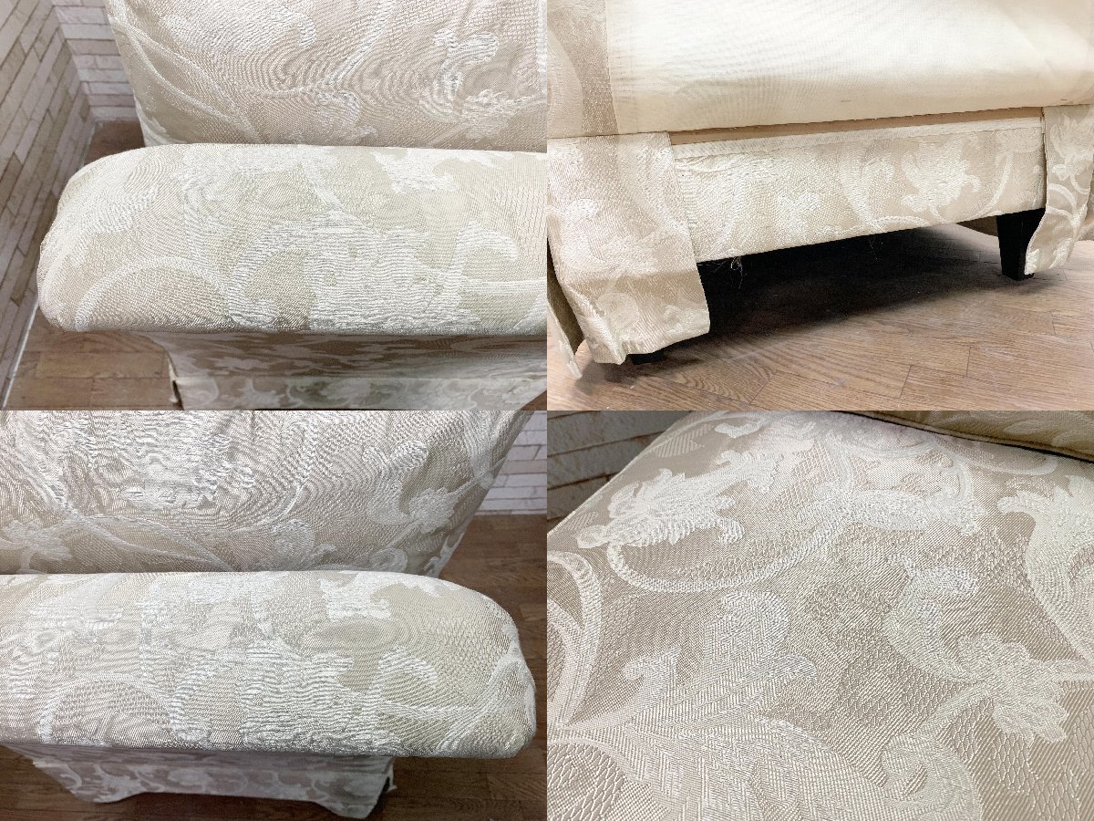 美品 KRAVET FURNITURE 一人掛けソファ 1P ファブリック 美品 KRAVET FURNITURE 一人掛けソファ 1P ファブリック