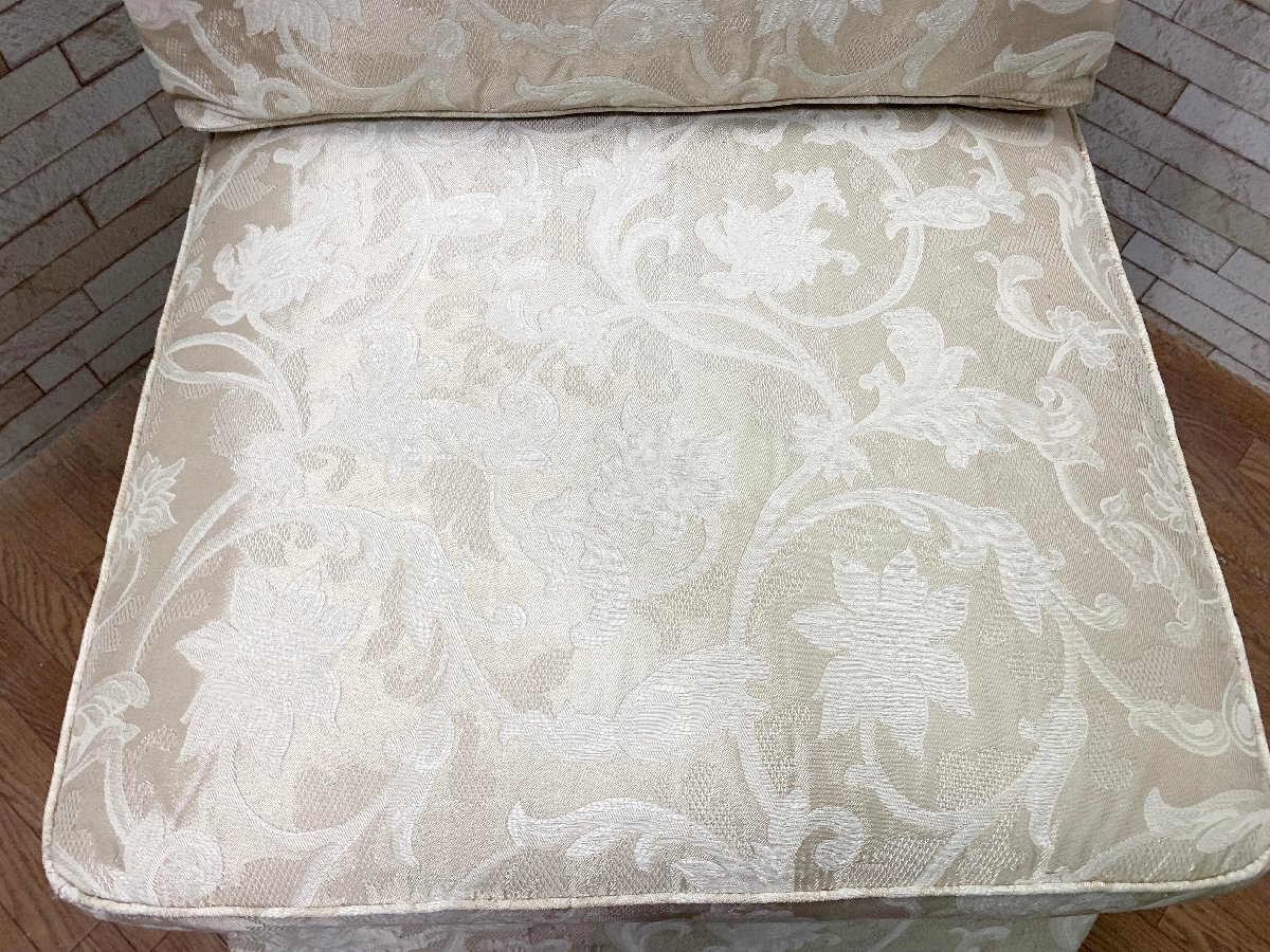 美品 KRAVET FURNITURE 一人掛けソファ 1P ファブリック 美品 KRAVET FURNITURE 一人掛けソファ 1P ファブリック