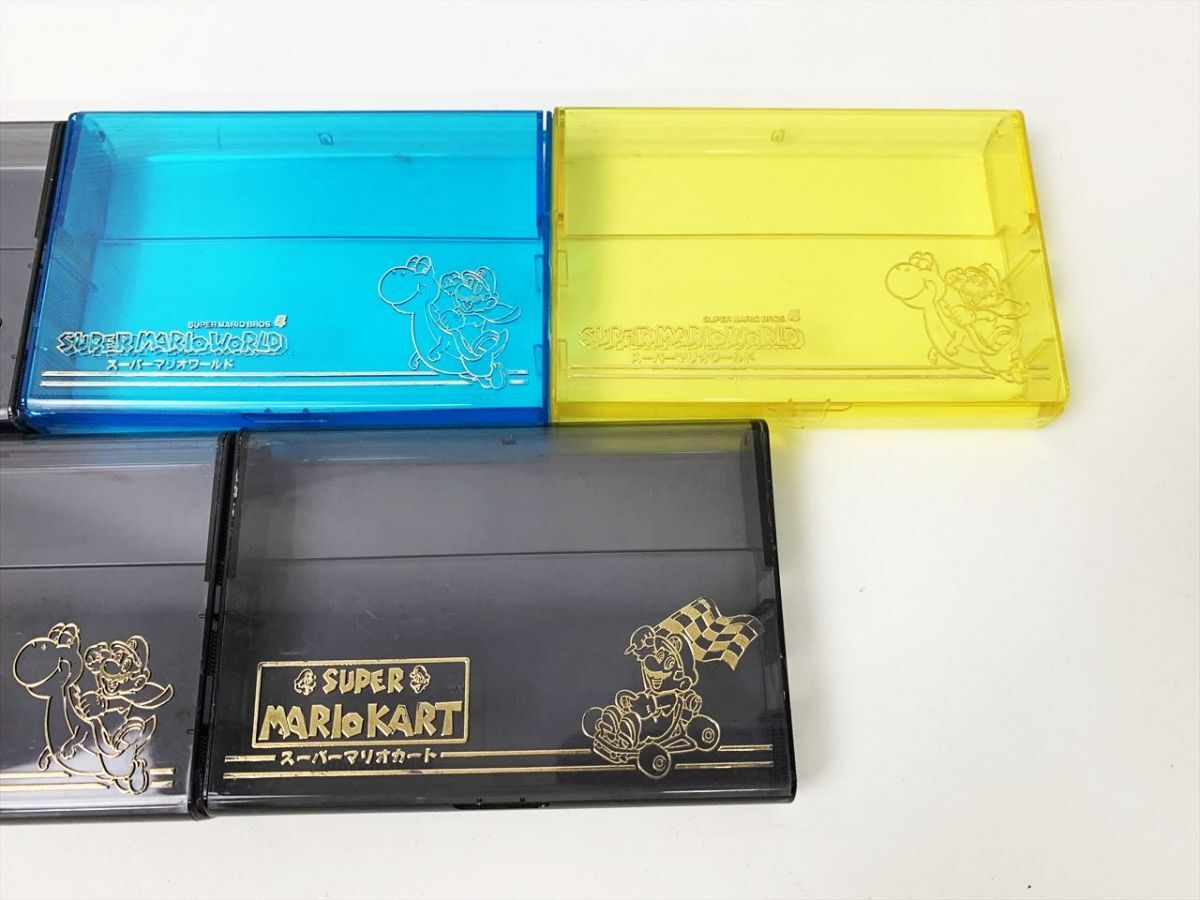 スーパーファミコンケーススーパーマリオカートスーパーマリオ スーパーファミコンケーススーパーマリオカートスーパーマリオ