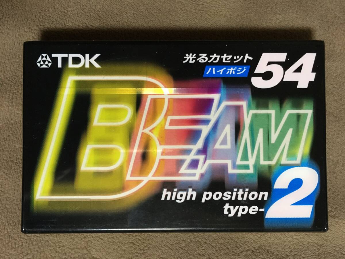 ★TDK◇BEAM 2◇54分テープ/ハイポジション★