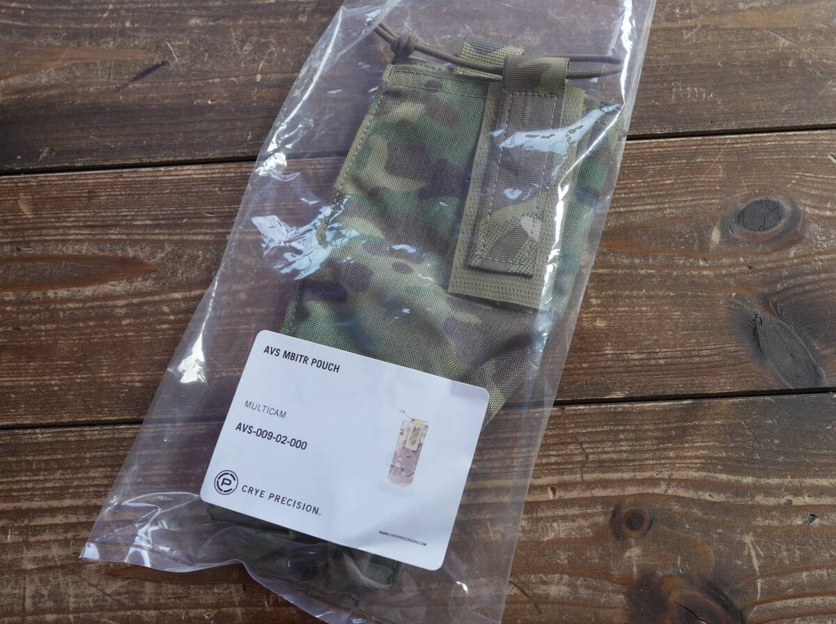 実物CRYE PRECISION AVS MBITR POUCHクライマルチカムラジオポーチ