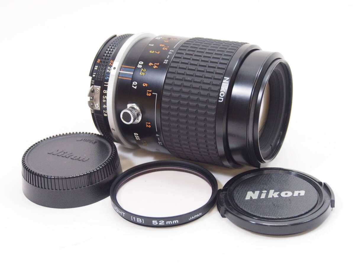【外観美品】◎Nikon ニコン Ai-S Micro-NIKKOR 105mm F2.8 訳あり