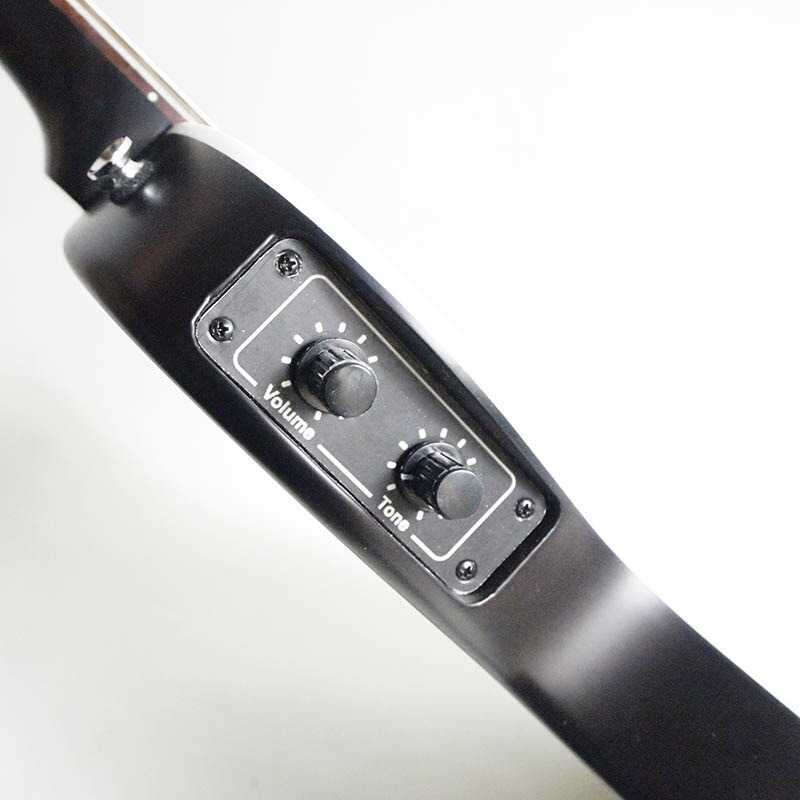 GrassRoots G-AC-BASS STBK/STN See Thru Black Satin エレアコベース〈グラスルーツ〉