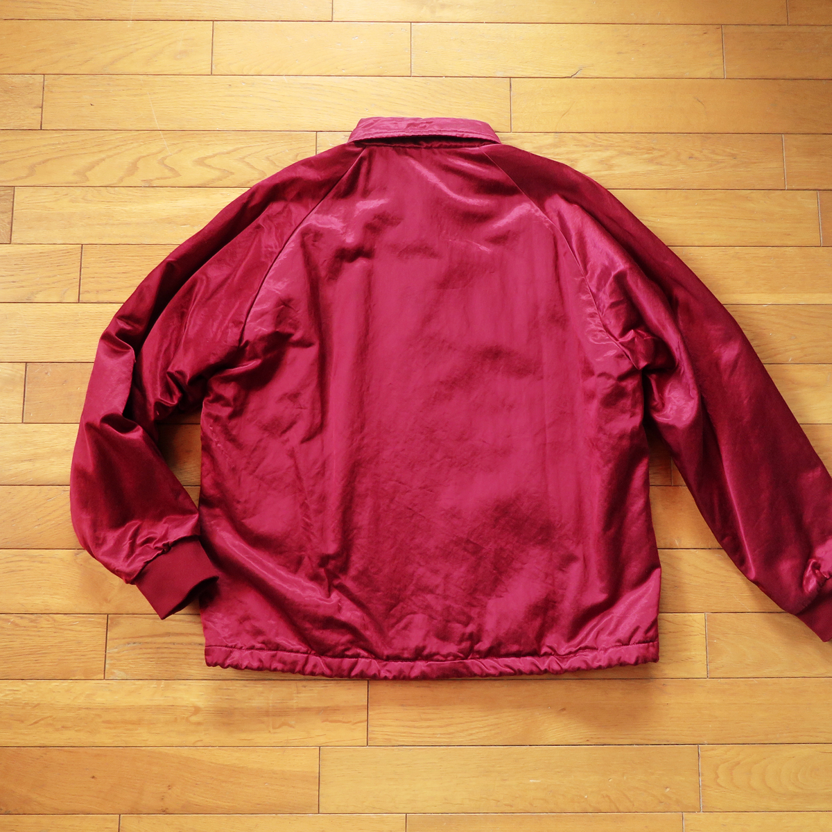 シンゾーン コーチジャケット ボンバージャケット 中綿 ★ F ★ THE SHINZONE ワインレッド ジャンバー レディース サテン 中綿ダウン