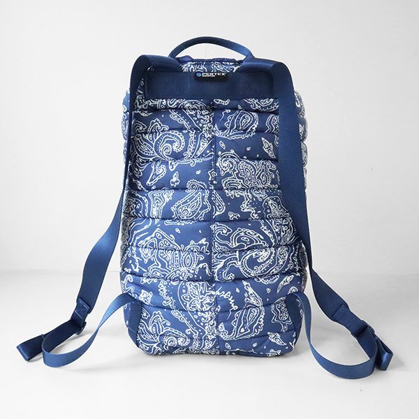 ★未使用 SUPREME ◆22AW Puffer Backpack パファー バックパック ブルー ペイズリー (耐久 撥水) リュックサック シュプリーム ◆ES11