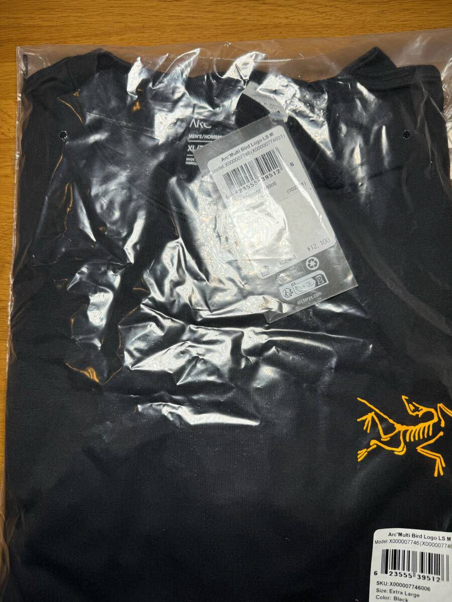 ARC'TERYX MULTI BIRD LOGO LS XL アークテリクス アークマルチ バード ロゴ ARCTERYX