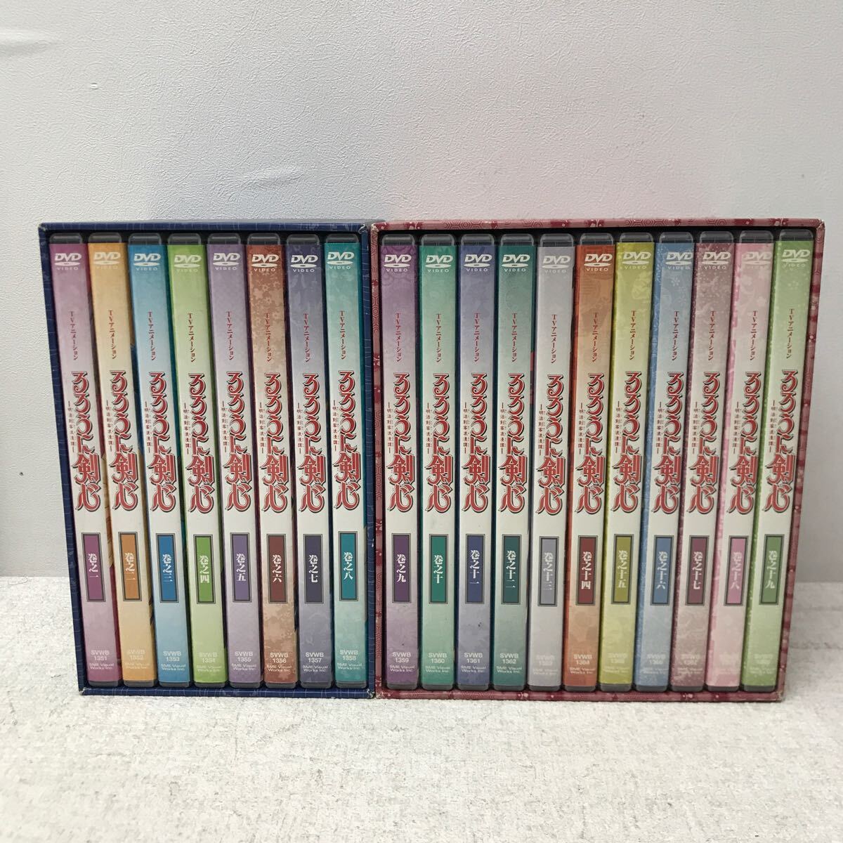 I1007E3P るろうに剣心 明治剣客浪漫譚 DVD BOX 2巻セット VOL.1