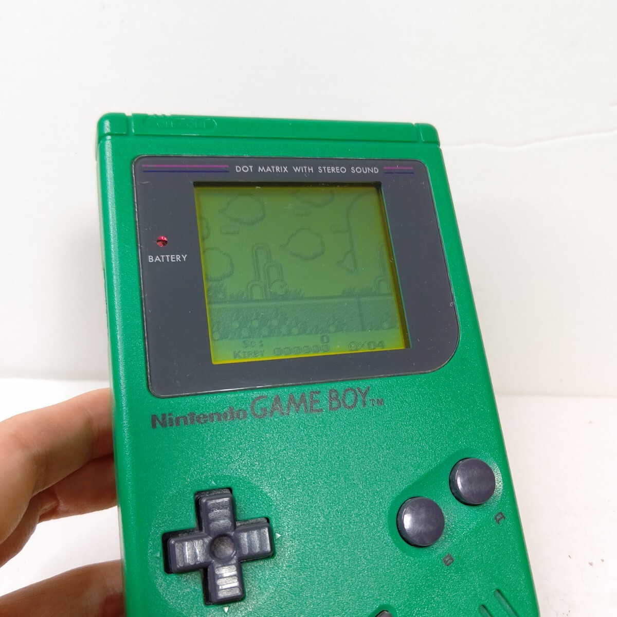 Nintendo ゲームボーイブロス グリーン 美品 任天堂 ゲーム機 Nintendo ゲームボーイブロス グリーン 美品 任天堂 ゲーム機