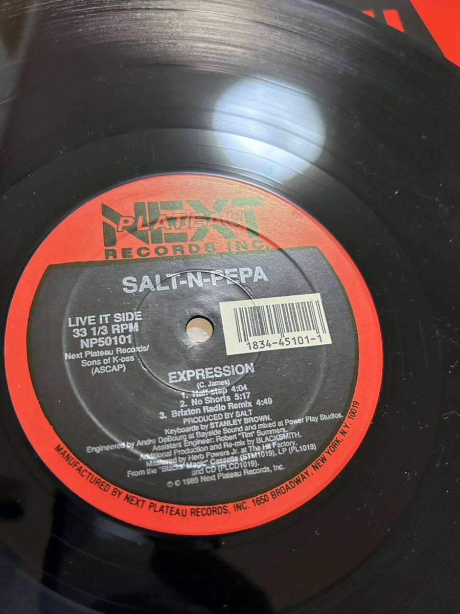 ラップ、ヒップホップ SALT-N-PEPA - expression 12inch