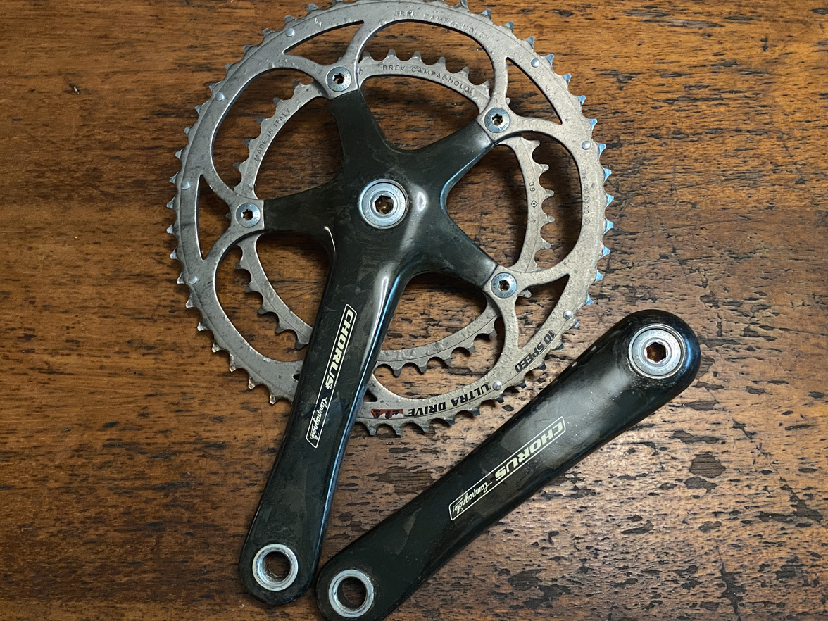 Yahoo!オークション - Campagnolo コーラスカーボンクランク