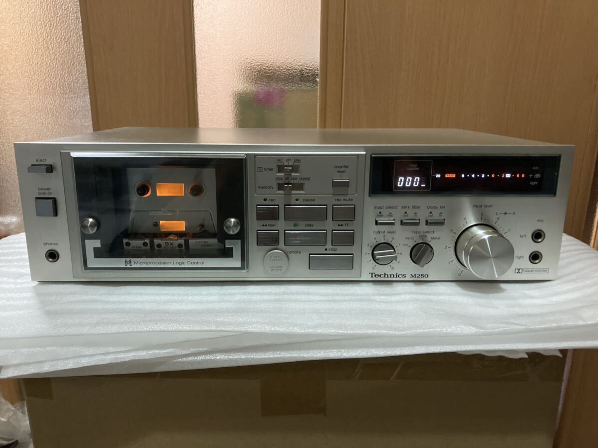 Technics/テクニクス RS-M250 カセットデッキ 241004