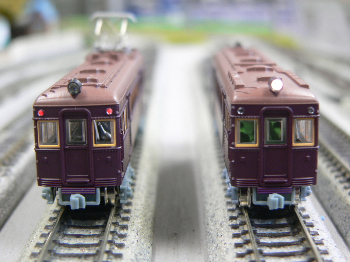 もけいや松原*ライト点灯特製品 能勢電鉄320型未更新車 もけいや松原*ライト点灯特製品 能勢電鉄320型未更新車