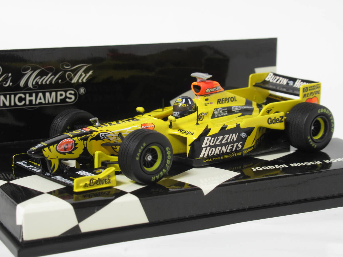 1/43 ジョーダン 無限 ホンダ 198 D.ヒル 1998