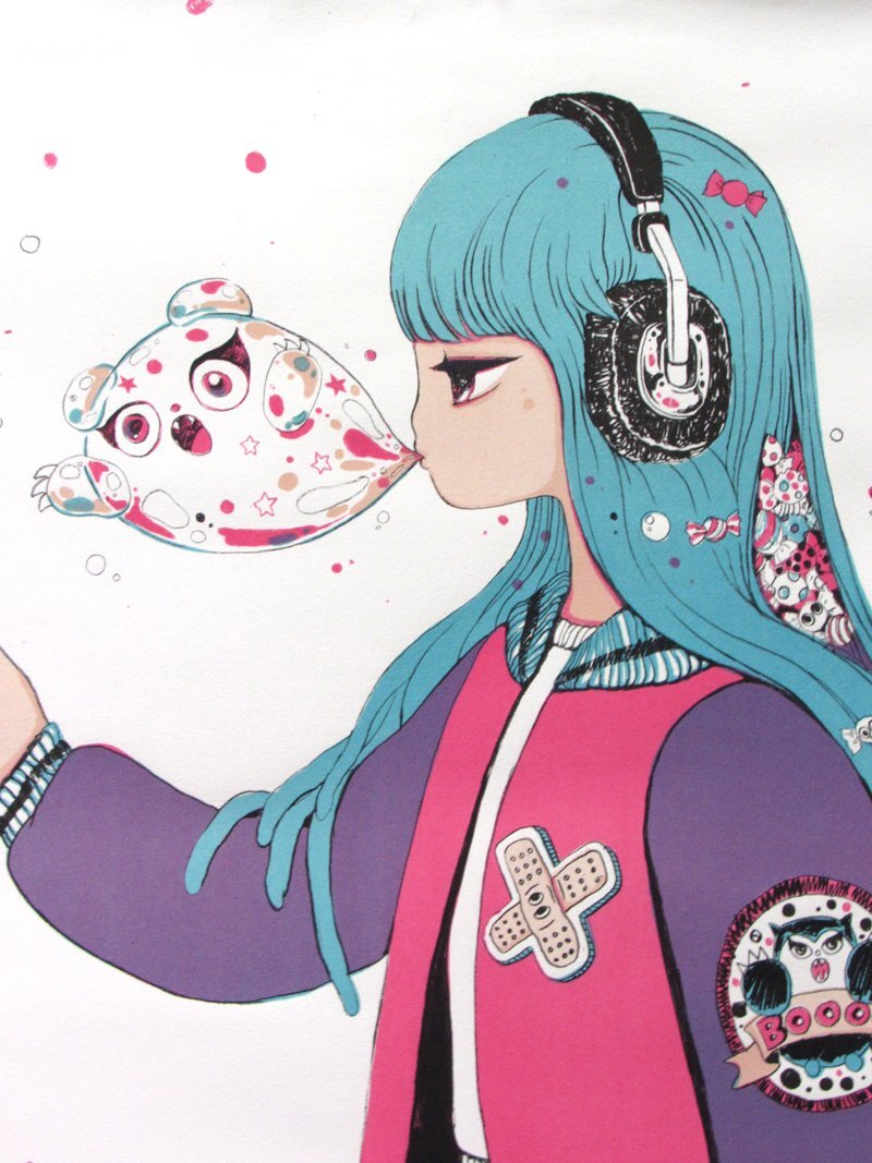 Yahoo!オークション - 【GINZA絵画館】STICKYMONGER リトグラフ Yahoo!オークション - 【GINZA絵画館】STICKYMONGER リトグラフ