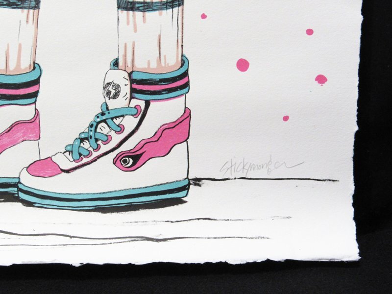 Yahoo!オークション - 【GINZA絵画館】STICKYMONGER リトグラフ Yahoo!オークション - 【GINZA絵画館】STICKYMONGER リトグラフ