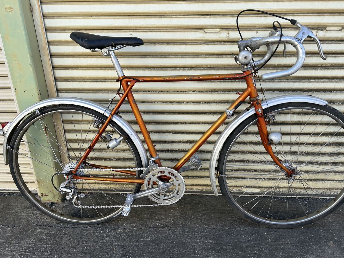 中古品　パーツ取りと考えてください。ロードバイク　ＳＩＬＫ　3x5 ２６インチ　手渡し希望します。